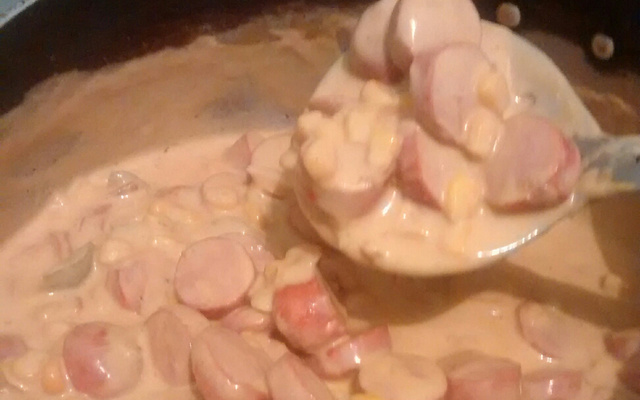 Estrogonofe de salsicha