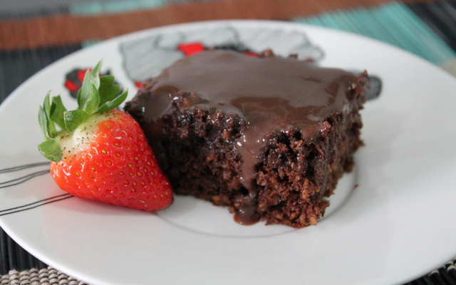 Bolo de chocolate sem farinha