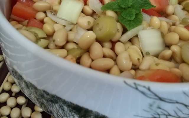 Salada de soja