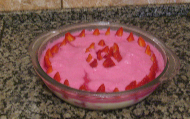 Sobremesa de gelatina