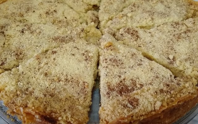 Bolo farofa de banana