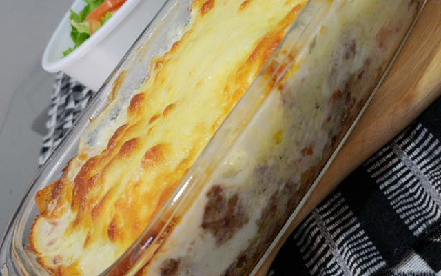 Carne moída de forno