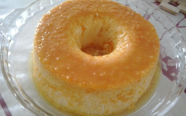 Pudim de milho verde