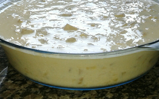 Gelado de abacaxi