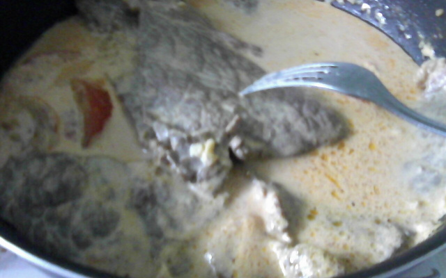 Filé ao molho de mostarda