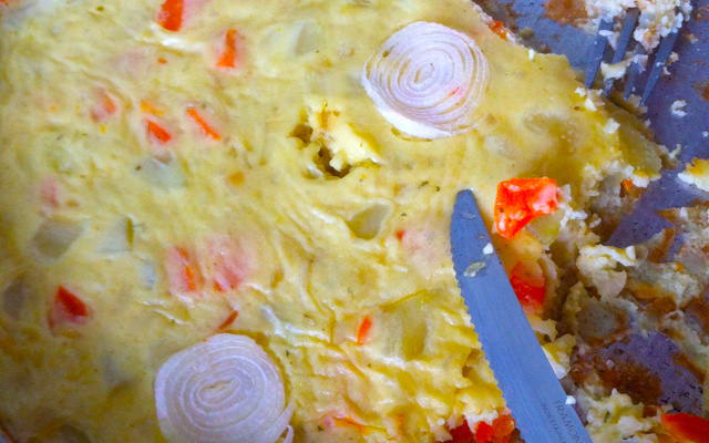 Souflé de legumes delicioso