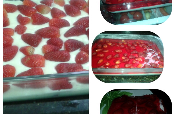 Delícia fácil de morango