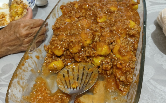 Nhoque de moranga da Fátima