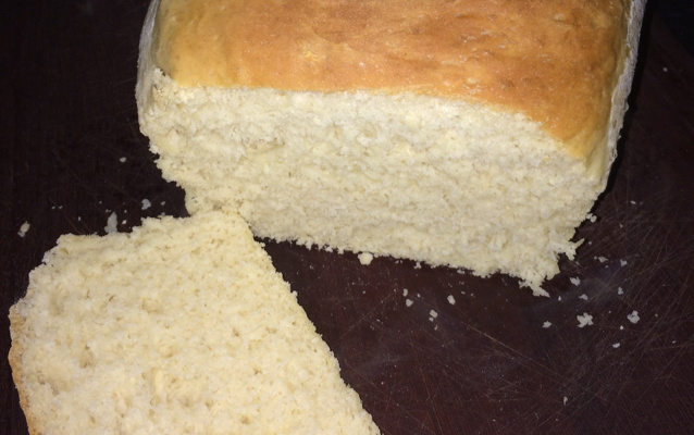 Pão caseiro muito simples