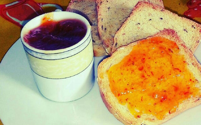 Geleia de abacaxi com pimenta