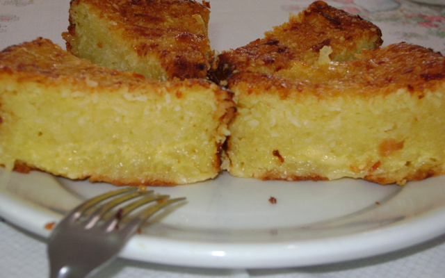 Bolo de mandioca