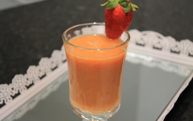 Suco de cenoura anticelulite