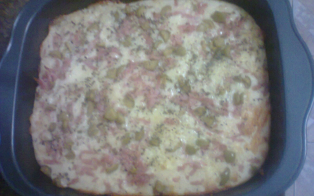 Bolo salgado fofinho