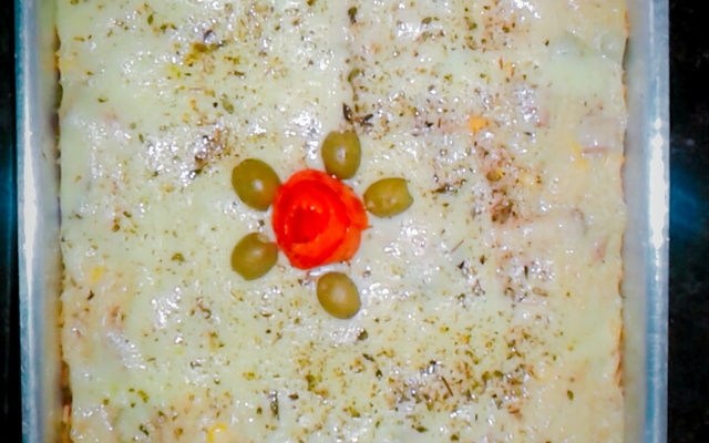 Arroz de forno diferente