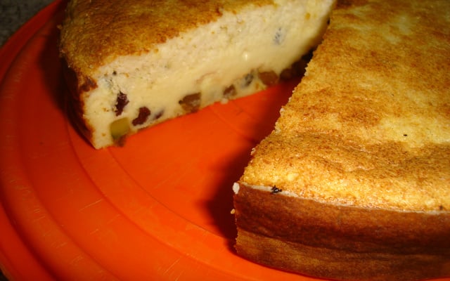 Bolo delicioso de ricota