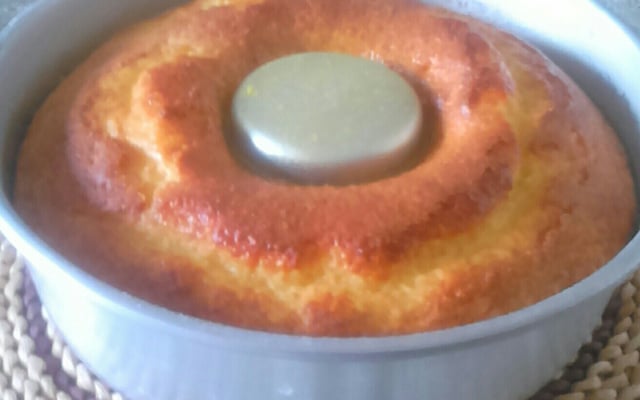 Bolo de laranja super fofo e molhadinho