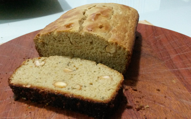 Bolo de castanhas sem glúten e lactose