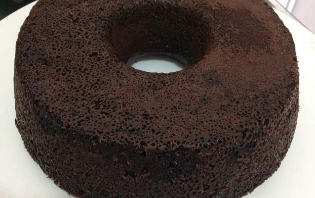 Bolo de chocolate sem leite