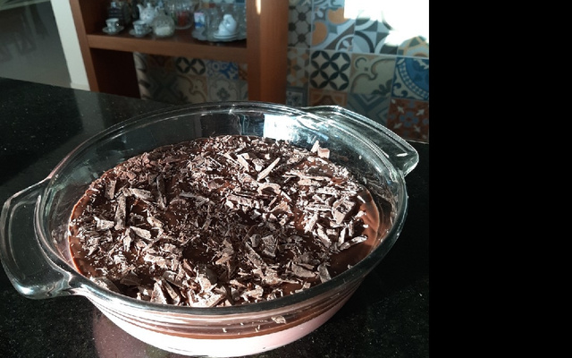 Pavê criativo de Morango com Ganache
