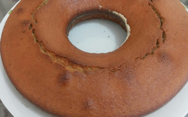 Bolo simples de maçã