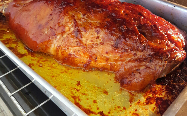 Paleta suína assada nobre