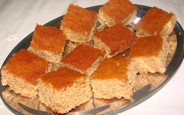 Bolo de melado de rapadura