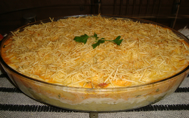 Batata recheada delícia