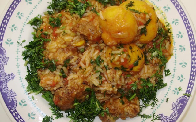 Risoto de Costelinha e Pequi