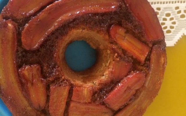 Bolo de banana fofinho