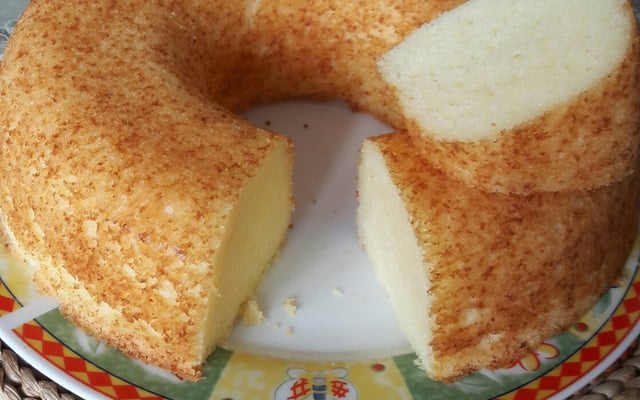 Bolo de mandioca sabor do nordeste