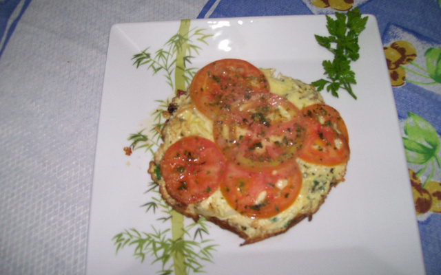 Omelete crocante da Ana