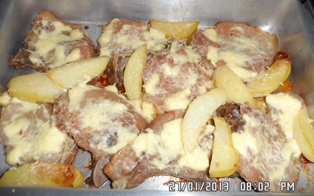 Bisteca assada especial e super fácil