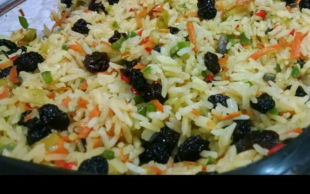 Arroz à grega do maridão