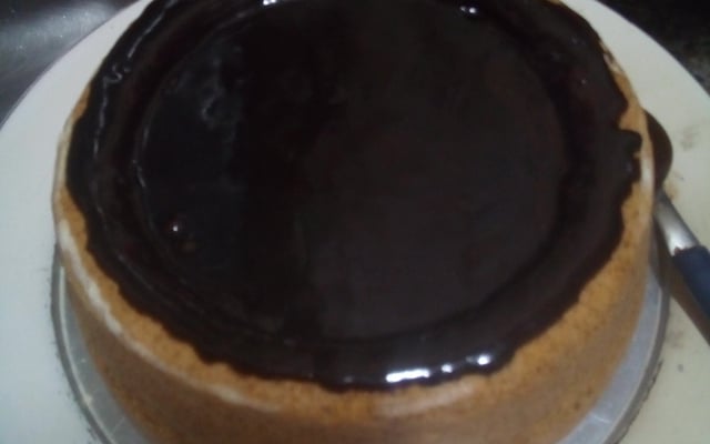 Cobertura de chocolate sem leite condensado e sem leite