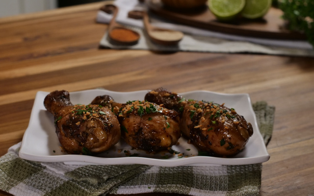 Frango Dourado de Restaurante 