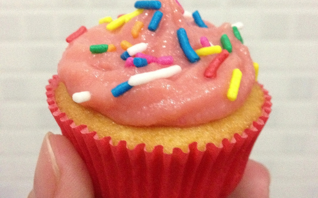 Cupcake de bicho de pé