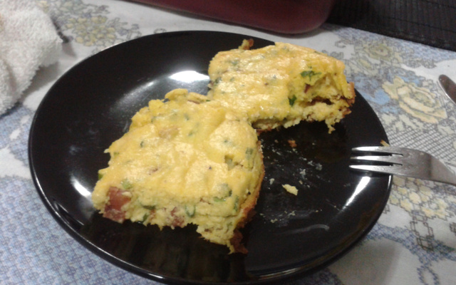 Bolo salgado de milho verde