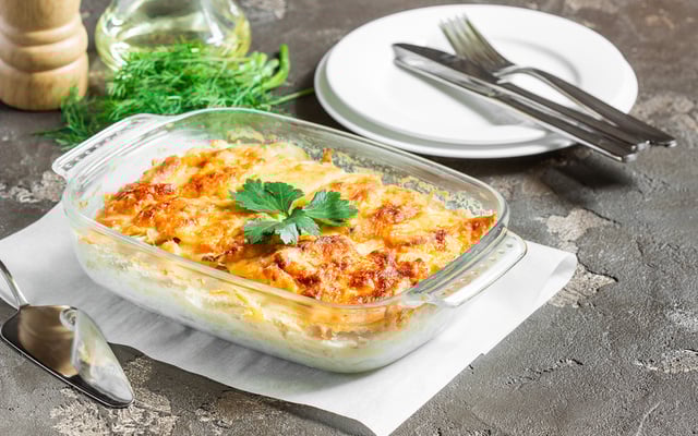 Filé de tilápia com catupiry