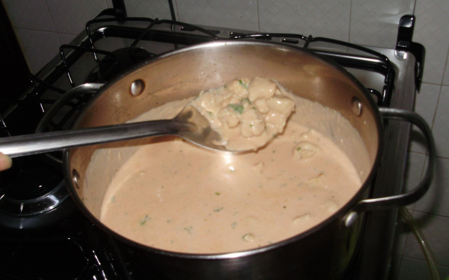 Estrogonofe de frango rápido