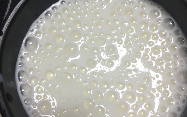 Vitamina de banana cremosa