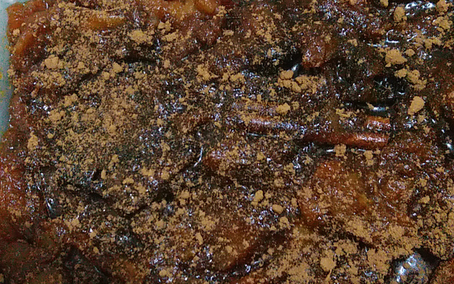 Doce de jaca dura com coco