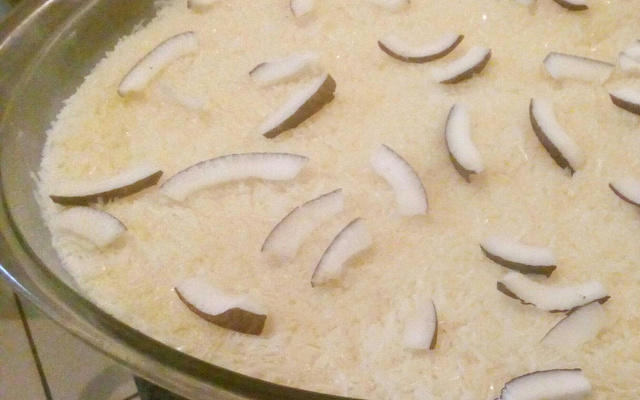 Cuscuz doce de tapioca (receita baiana)