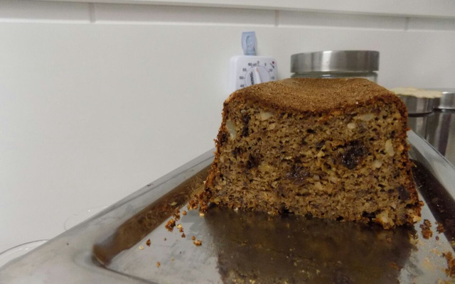 Bolo especial de banana light