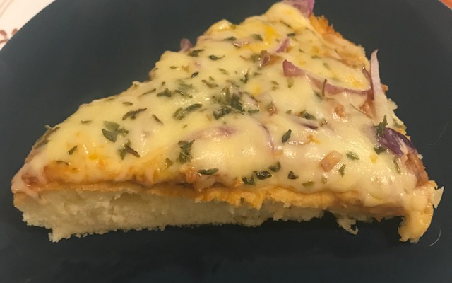 Massa de pizza de liquidificador