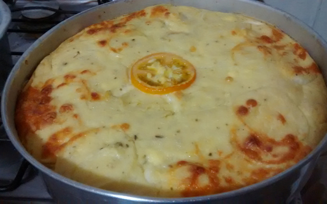 Massa para torta de arroz rápida