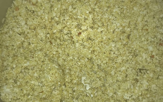 Farofa vegana de tofu