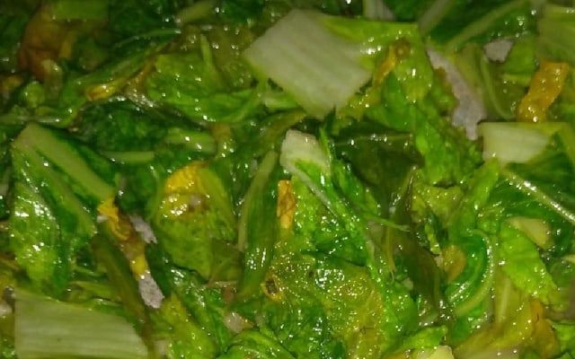 Couve refogada deliciosa