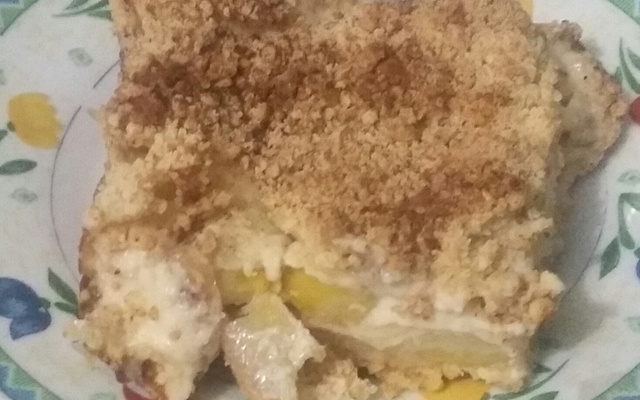 Bolo farofa de banana