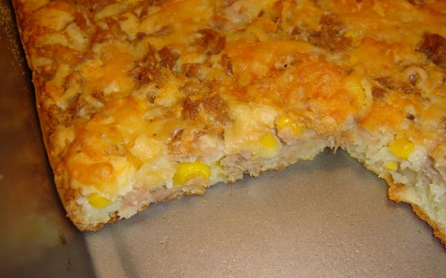 Torta fácil de atum