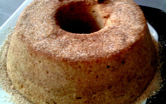 Bolo de banana de microondas